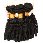 Spiral Curl 100% Virgin Brazilian Curly Hair Extensions dla czarnych kobiet