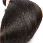 40-calowe, jedwabiste, proste indyjskie naturalne przedłużanie włosów dla czarnych kobiet