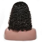 Czarne włosy ludzkie koronki przodu peruki ludzkie włosy 13x6 Koronka Water Wave