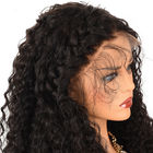 180% gęstość perwersyjne kręcone koronki przodu peruki ludzkie włosy z dzieckiem włosy 120g-300g